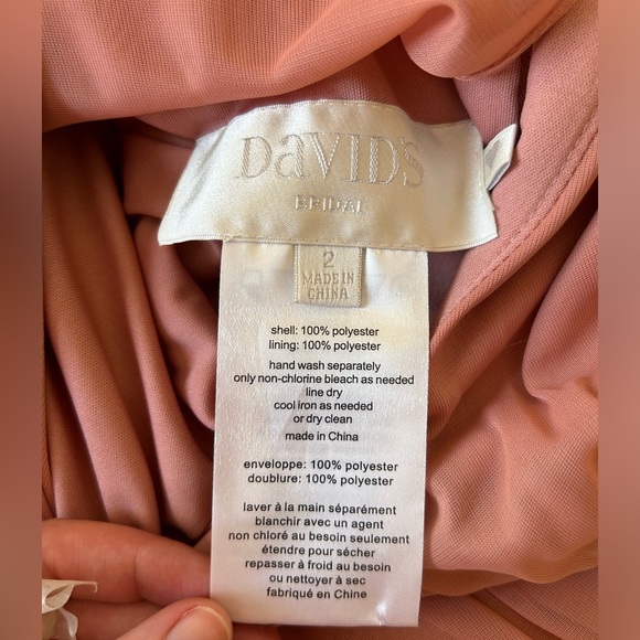 David’s Bridal Bridesmaid Dress - Picture 5 of 6